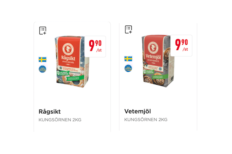 Priskrig på storsäljande matvaror! - Matpriskollen